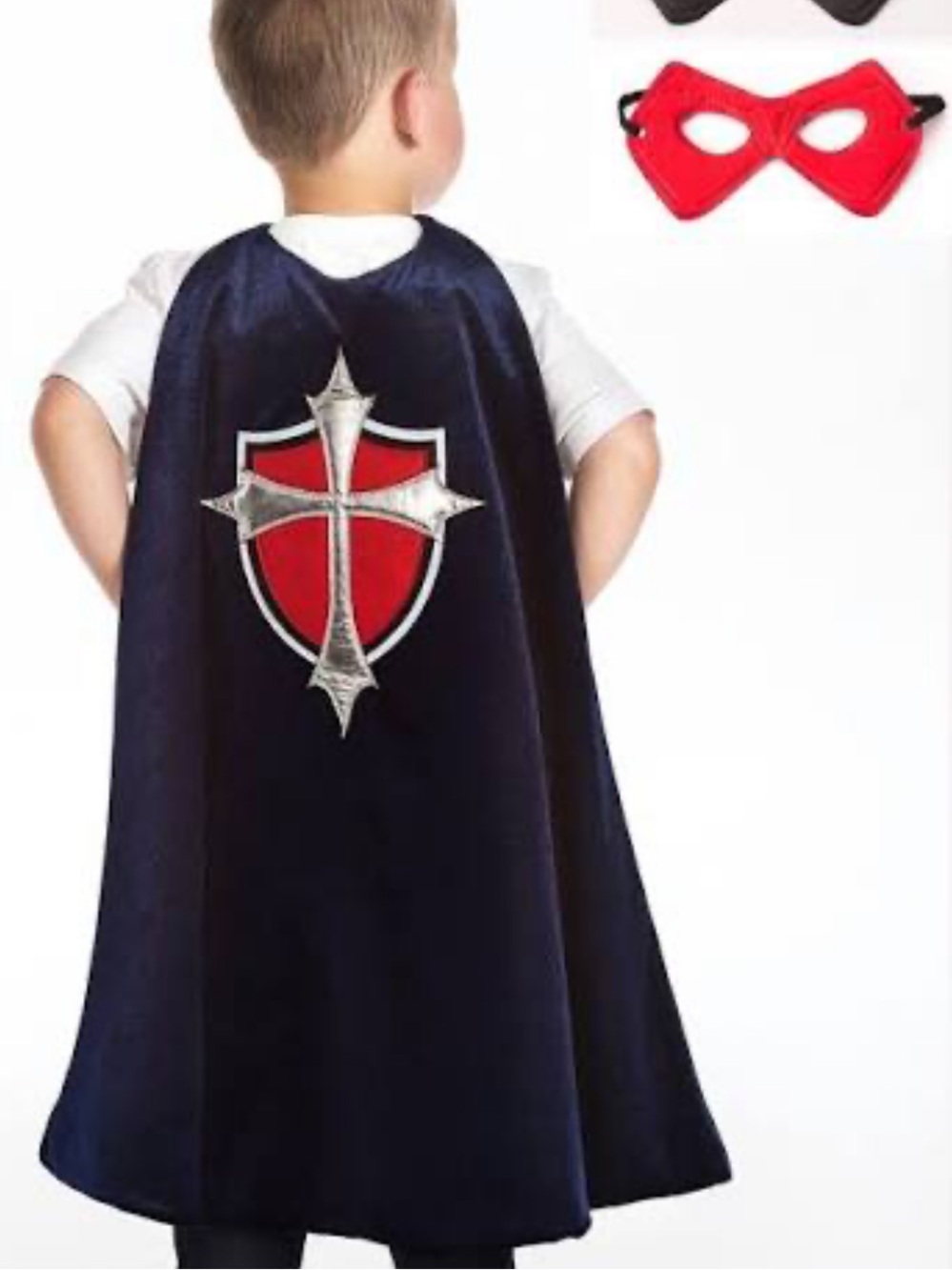 Little Aventures Prince Cape and Mask, Boys 3-8